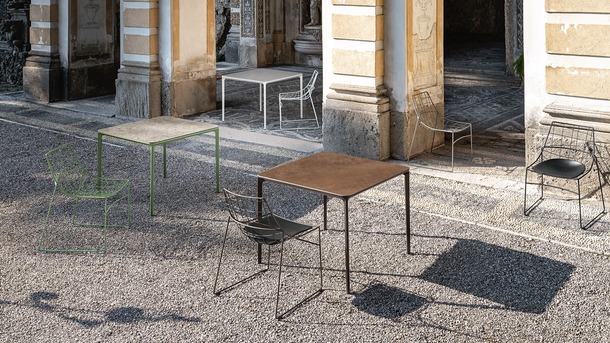Sovet design eettafel Slim vierkant - 1